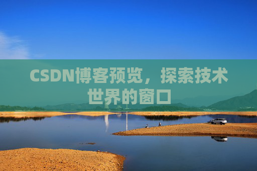 CSDN博客预览，探索技术世界的窗口